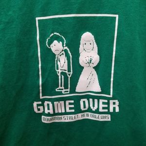 Funny novelty grooms t shirt mens XL